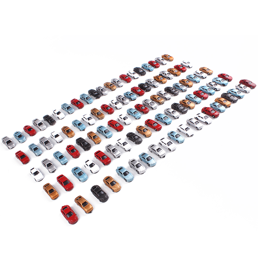 15 pcs Assorted Autos Cars for Diorama Crafts 1:200 Z Scale Multicolor USA